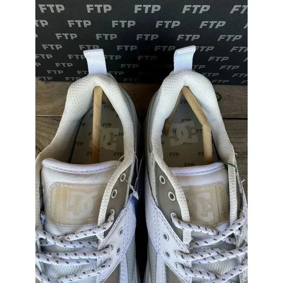 FTP E TRIBEKA DC SHOES SIZE 10 New DC shoes Exclusive X F*CK THE POPULATION - Picture 11 of 16